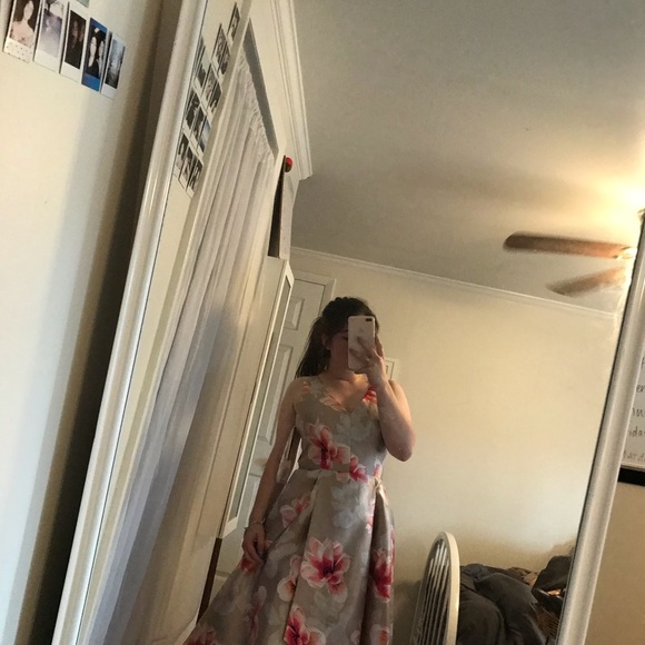 Calvin Klein High Low Prom Dress - Picture 3 of 5